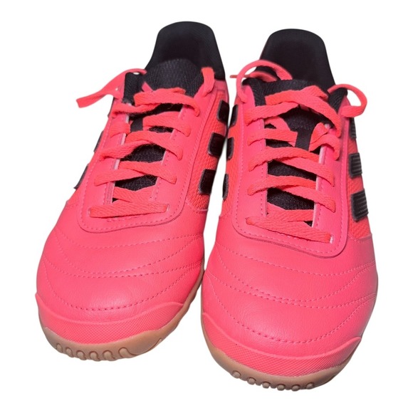 Barbiecore Adidas Super Sala 2 Indoor Soccer Shoes Size 8 Pink Black Gum Sole - Picture 2 of 8